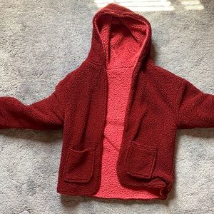 Cozy teddy coat